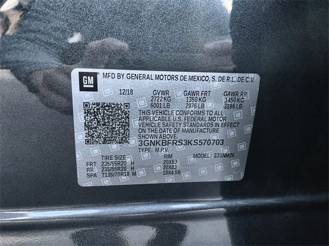 Certified 2019 Chevrolet Blazer Premier w/ Driver Confidence II Package image 34