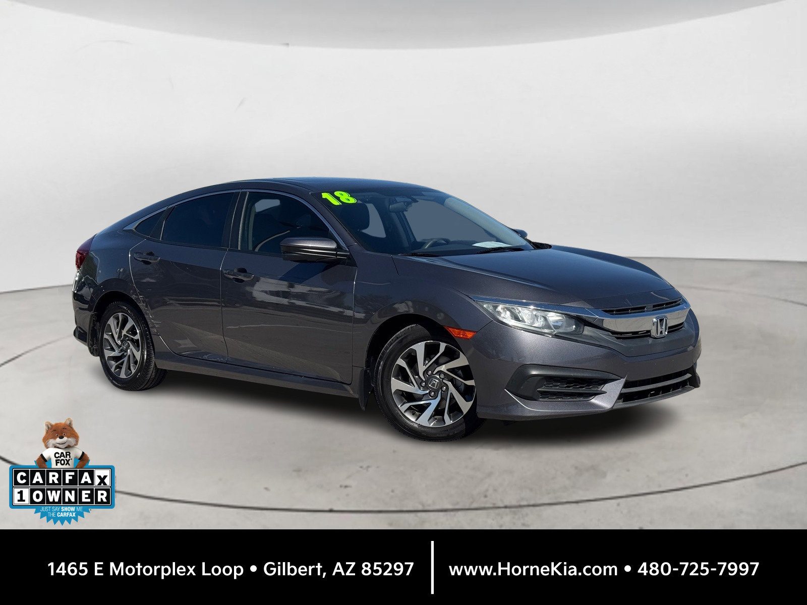 Used 2018 Honda Civic EX