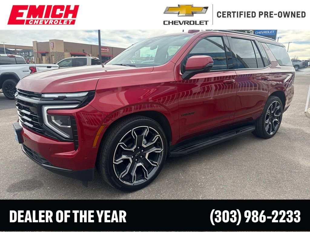 Used 2025 Chevrolet Tahoe RST w/ RST Capability Package