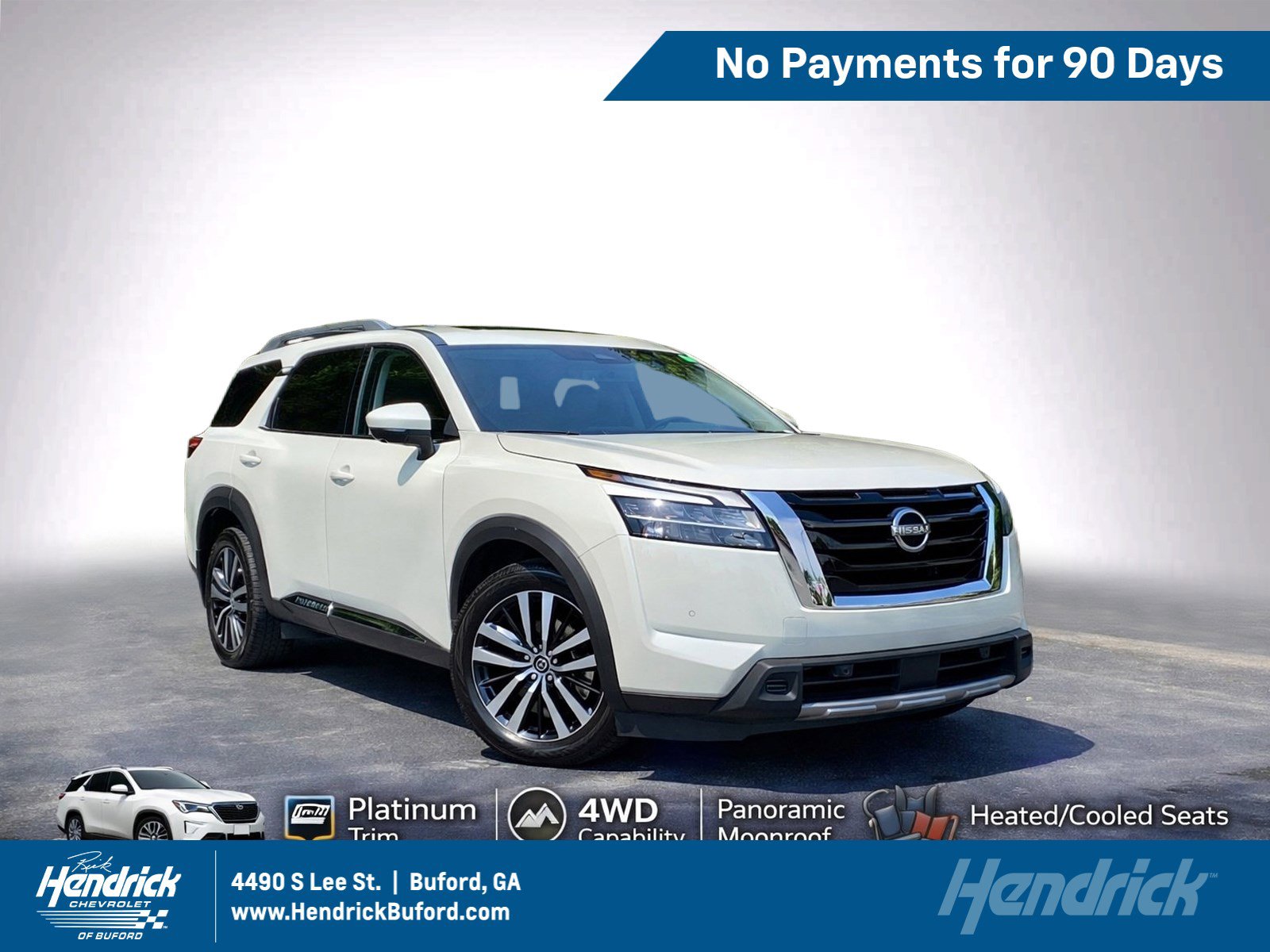 Used 2024 Nissan Pathfinder Platinum