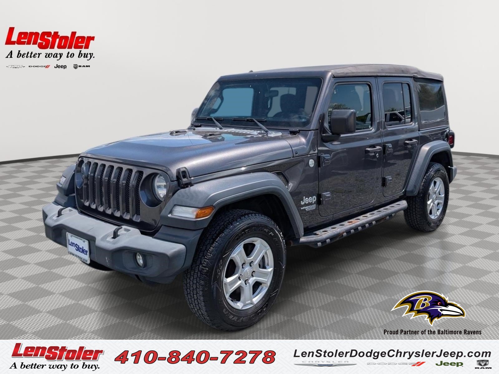 Used 2019 Jeep Wrangler Unlimited Sport S AWD/4WD video 1