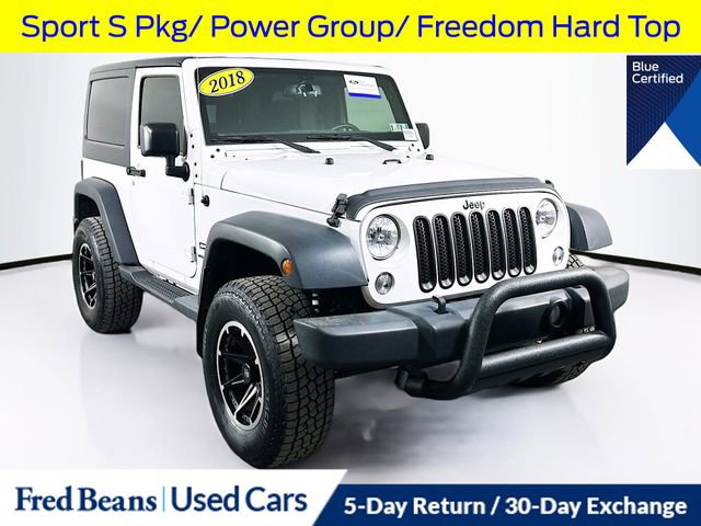 Used 2018 Jeep Wrangler Sport image 1