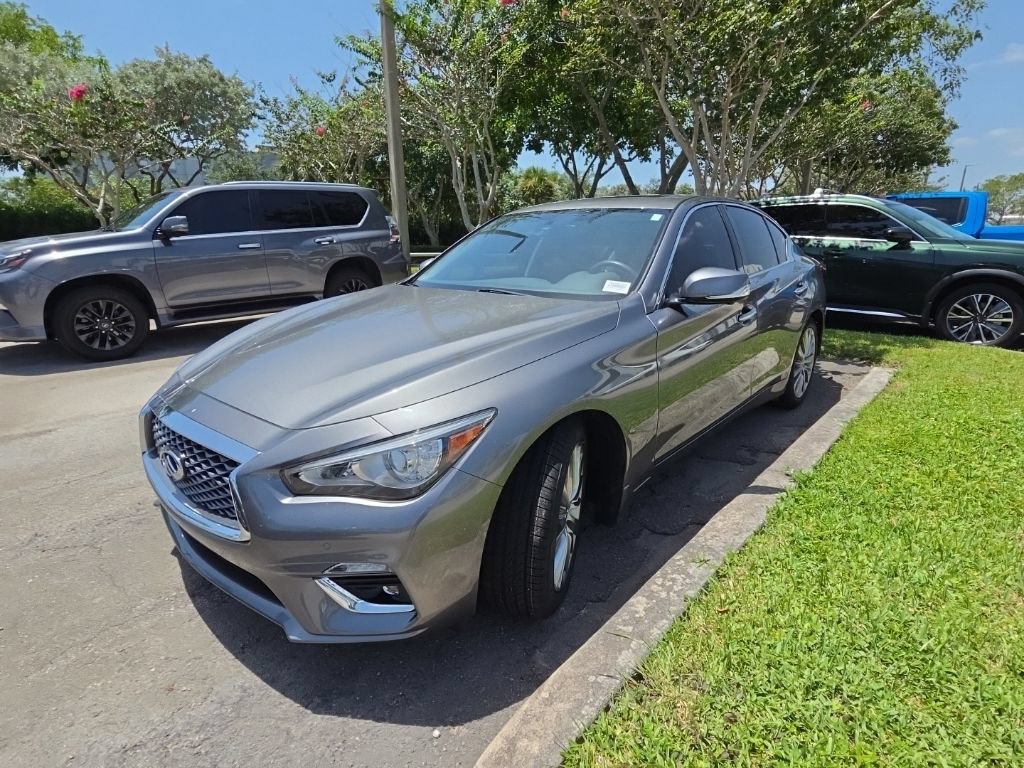 Used 2023 INFINITI Q50 Luxe w/ Cargo Package RWD image 10