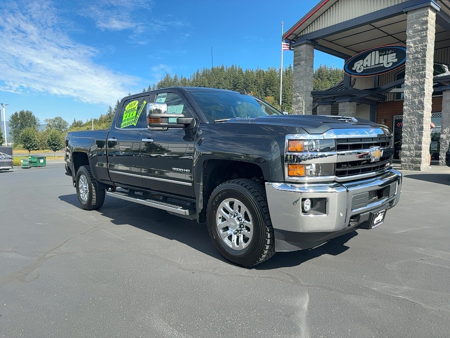 Used 2019 Chevrolet Silverado 3500 LTZ w/ Duramax Plus Package AWD/4WD image 3