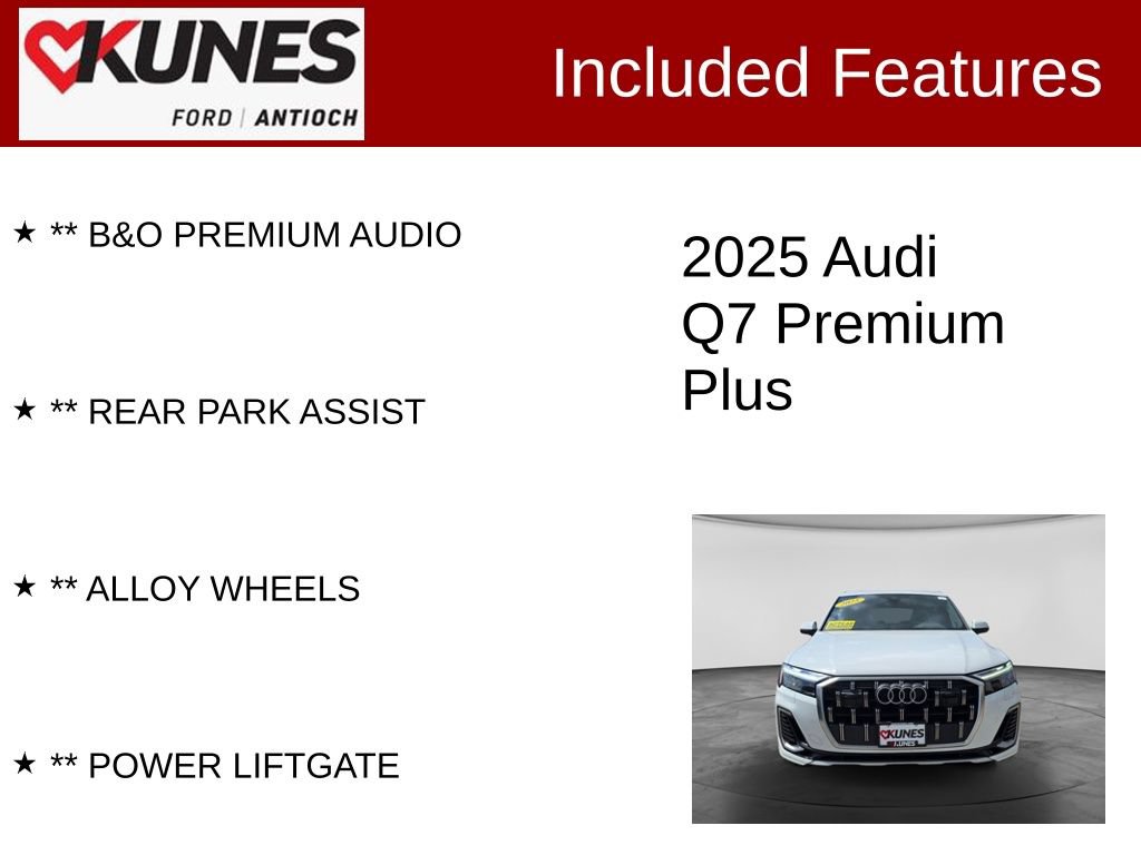 Used 2025 Audi Q7 3.0T Premium Plus AWD/4WD image 4