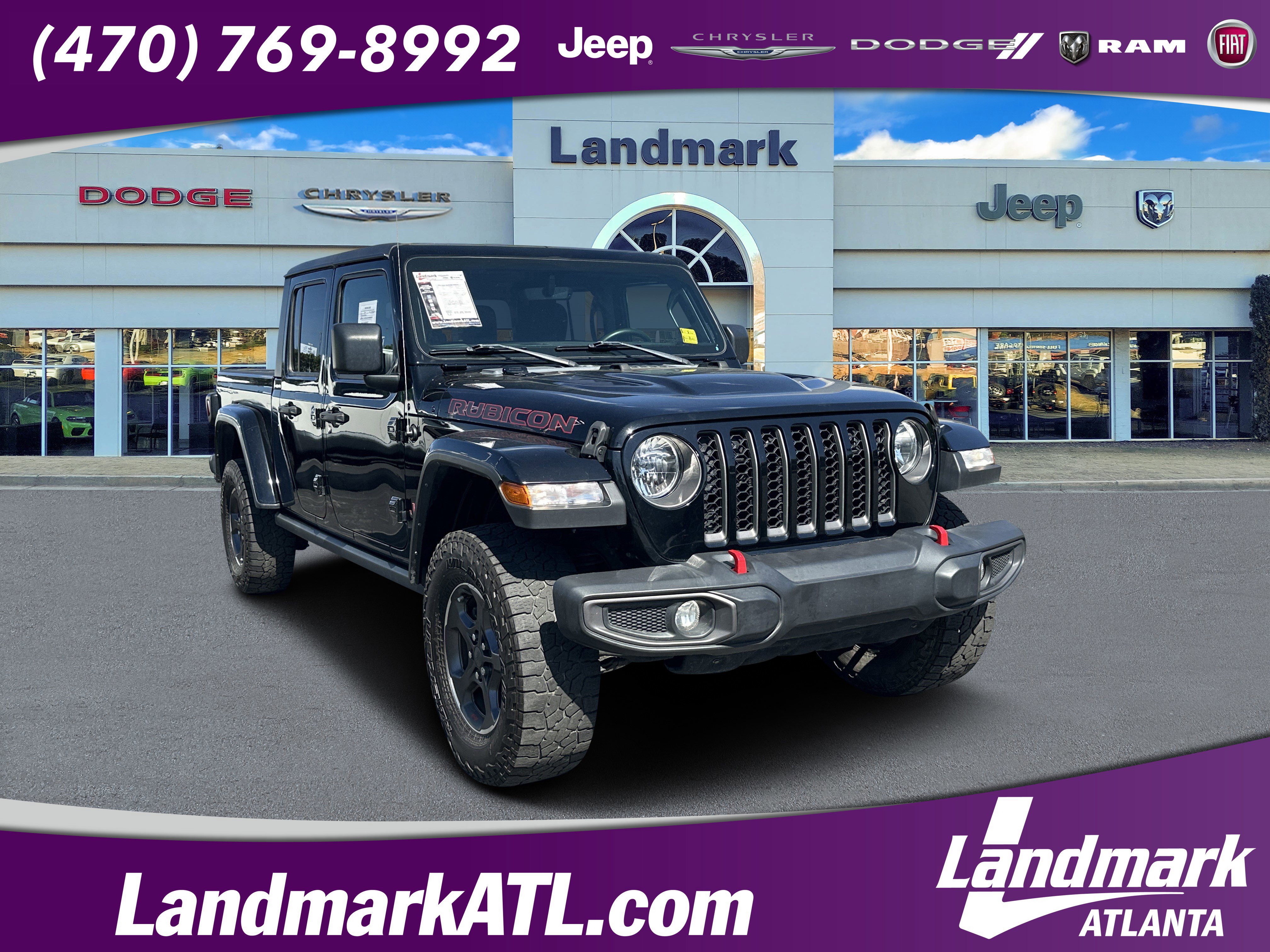 Used 2022 Jeep Gladiator Rubicon AWD/4WD image 1