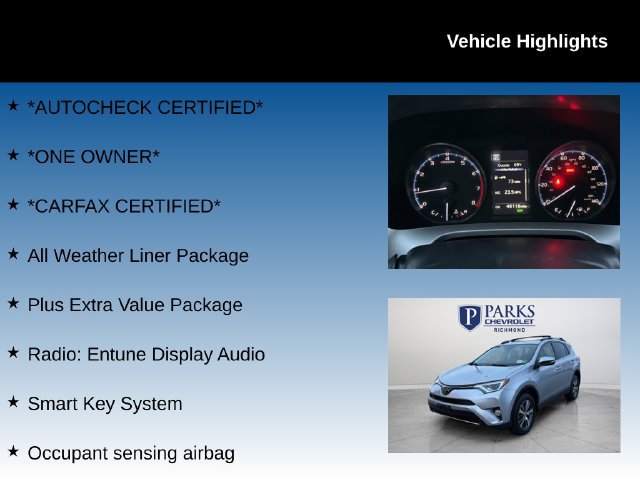 Used 2018 Toyota RAV4 XLE w/ Plus Extra Value Package AWD/4WD image 4
