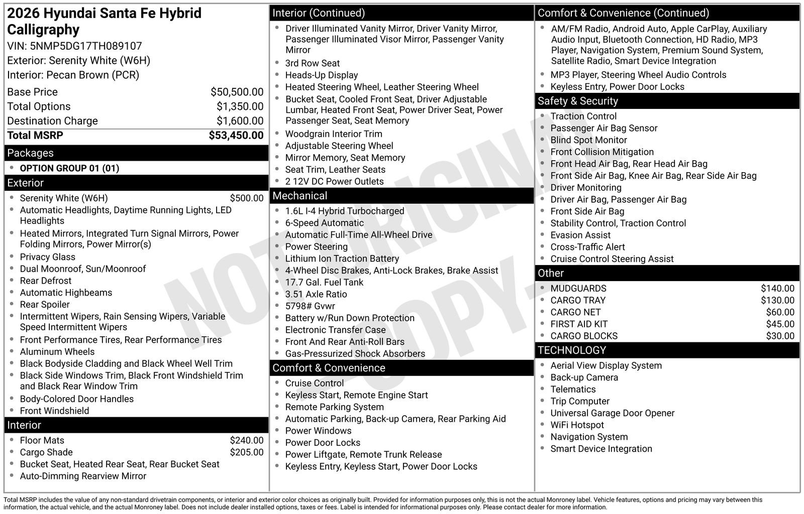 New 2026 Hyundai Santa Fe Calligraphy image 31