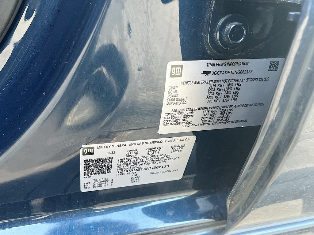 Used 2022 Chevrolet Silverado 1500 RST w/ All Star Edition Plus RWD image 31