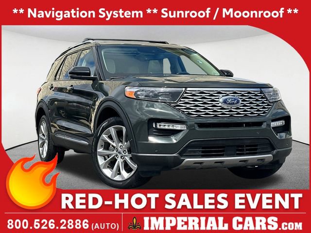 Certified 2022 Ford Explorer Platinum w/ Equipment Group 601A
