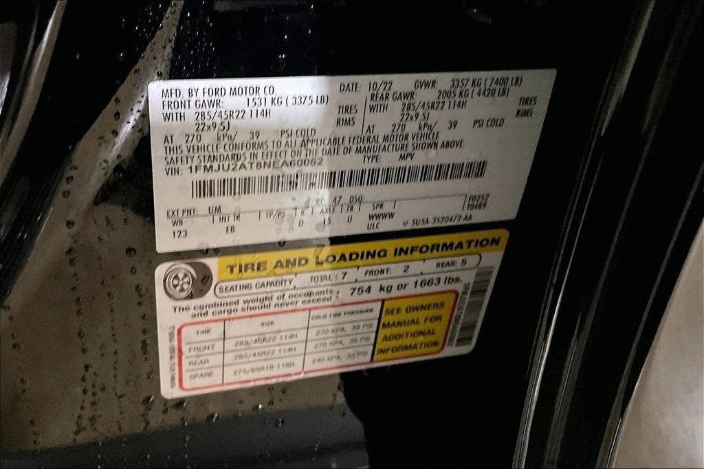 Certified 2022 Ford Expedition Limited image 33