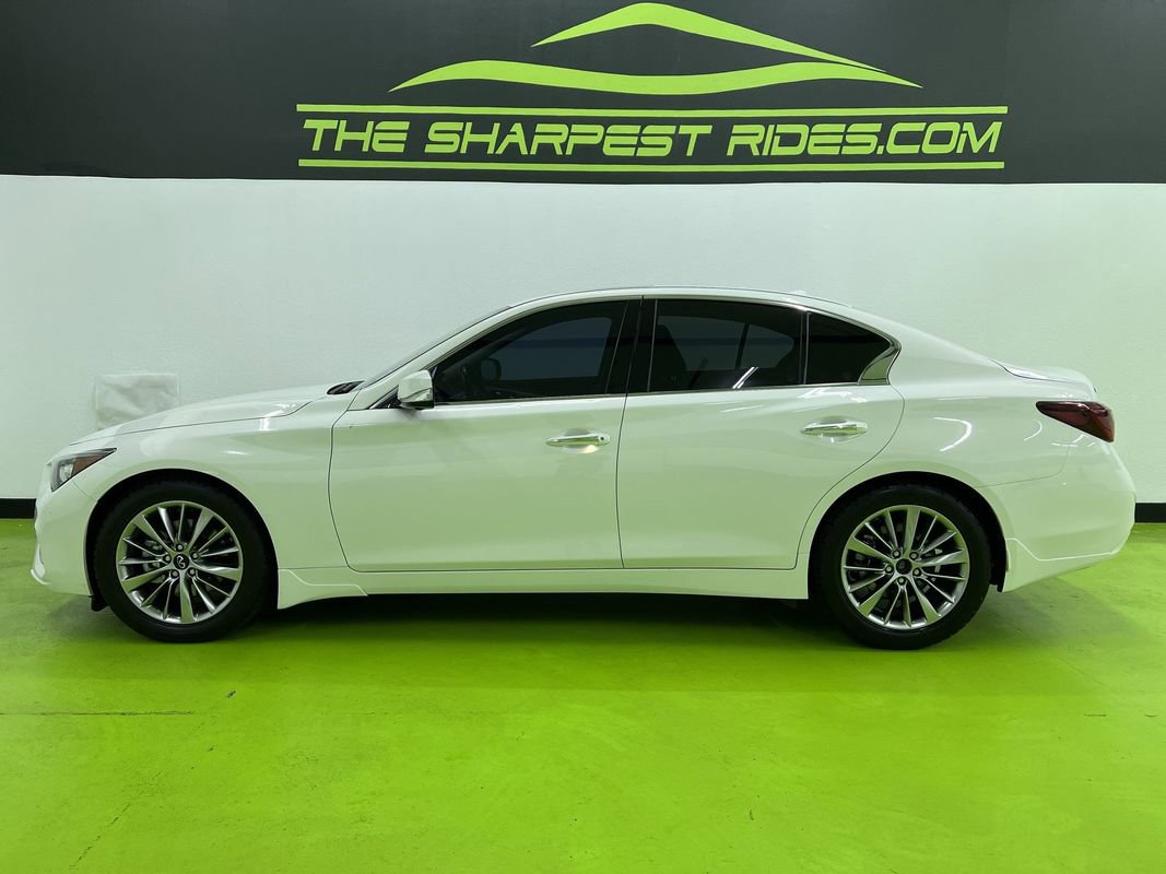 Used 2022 INFINITI Q50 Luxe w/ Cargo Package AWD/4WD image 6