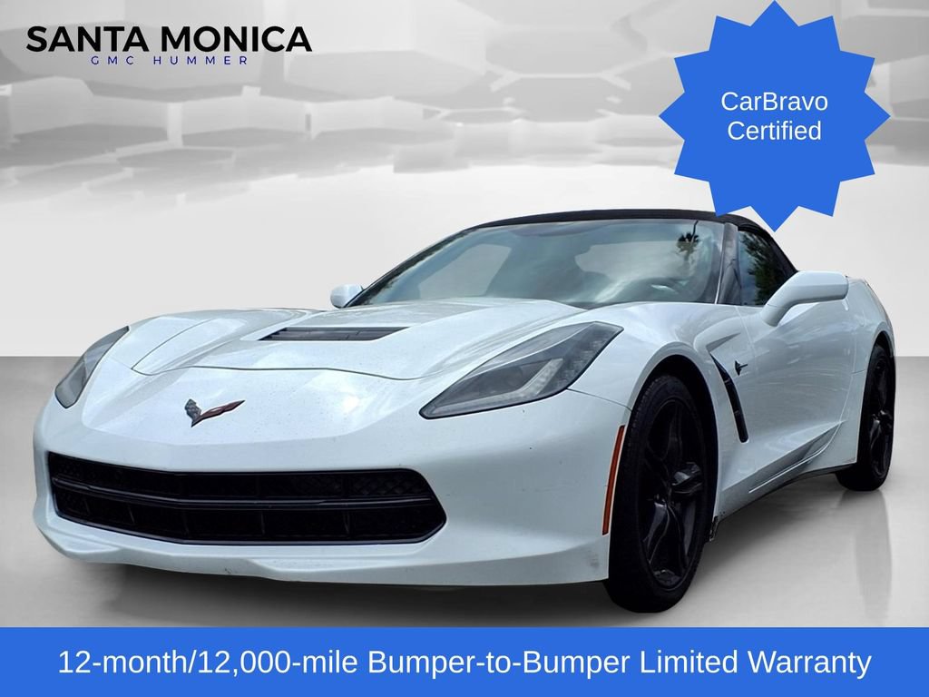Certified 2016 Chevrolet Corvette Stingray Convertible w/ Carbon Flash Badge Package
