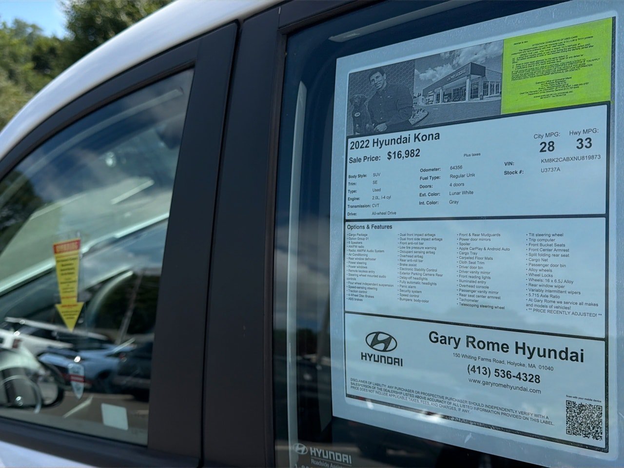 Used 2022 Hyundai Kona SE w/ Cargo Package AWD/4WD image 27