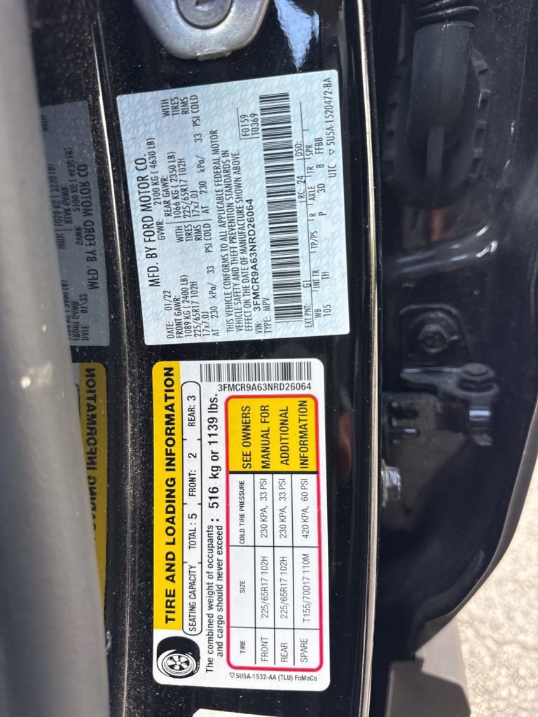 Used 2022 Ford Bronco Sport AWD/4WD image 14