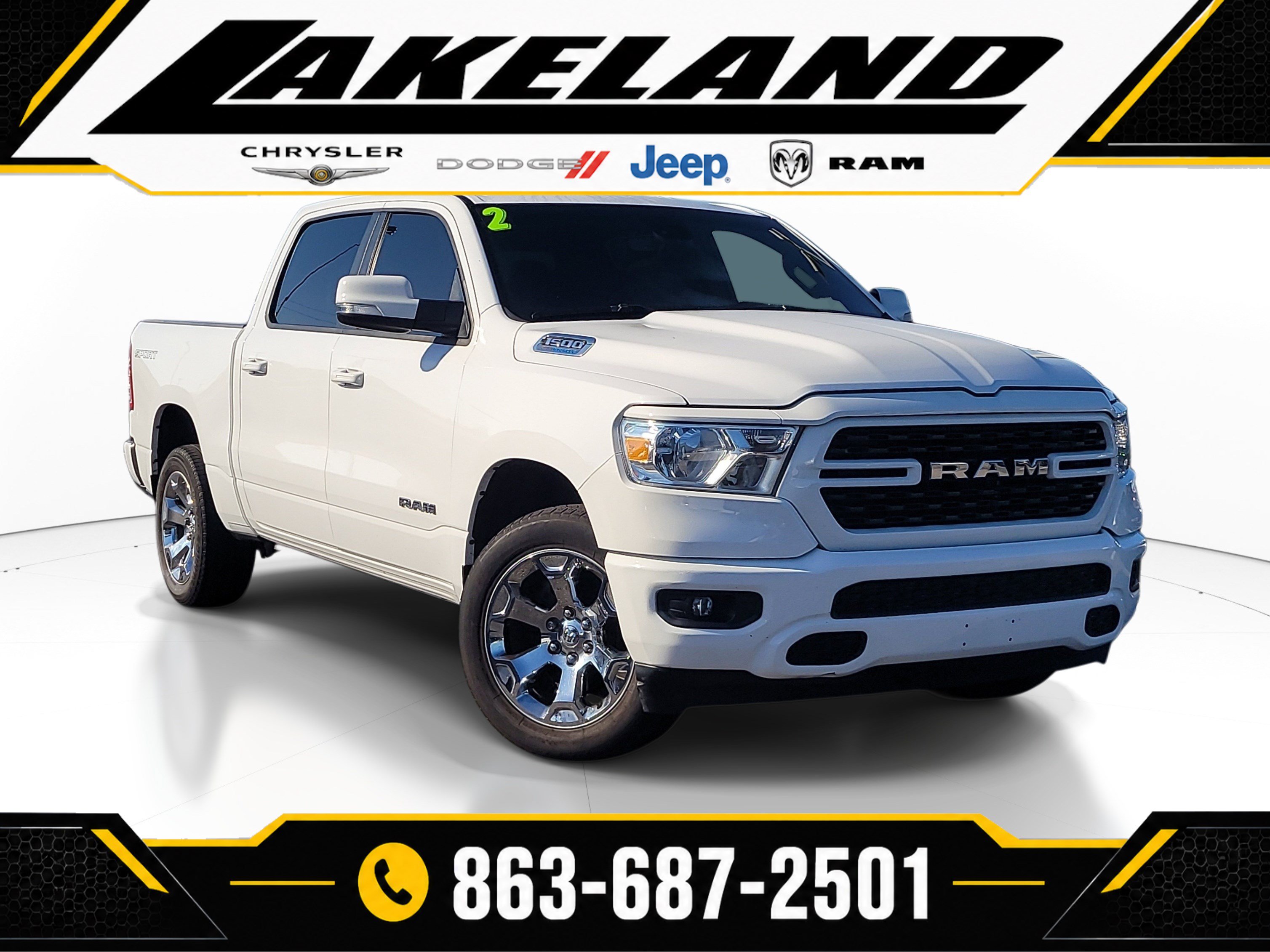 Used 2022 RAM 1500 Big Horn AWD/4WD image 1