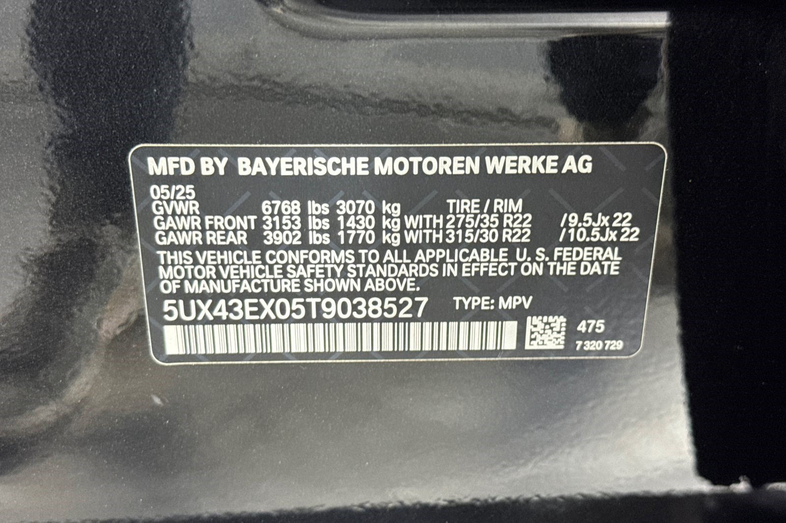 Used 2026 BMW X6 M60i w/ Parking Assistance Package AWD/4WD image 28