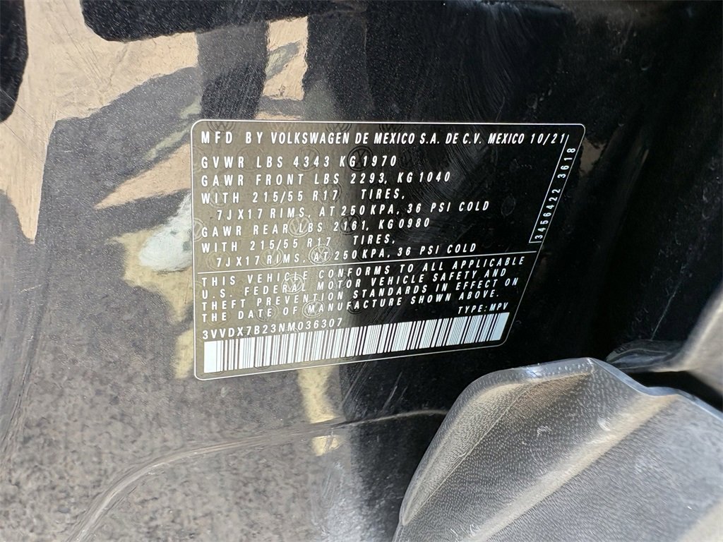 Used 2022 Volkswagen Taos S w/ IQ Drive S Package image 29