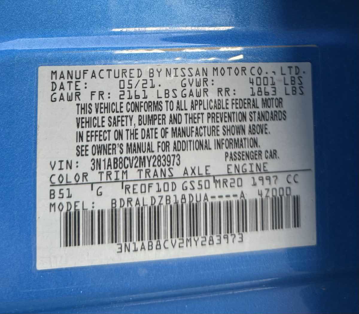 Used 2021 Nissan Sentra SV image 32