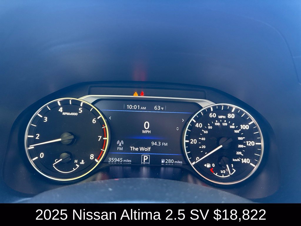Used 2025 Nissan Altima 2.5 SV FWD image 25
