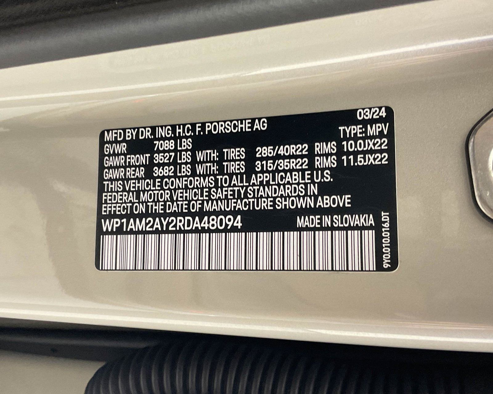 Certified 2024 Porsche Cayenne Turbo image 31