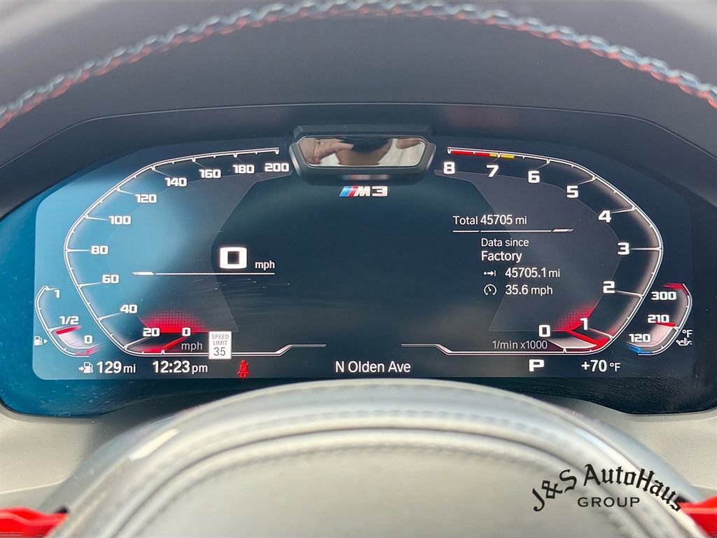 Used 2022 BMW M3 Competition w/ M Carbon Exterior Package AWD/4WD image 15