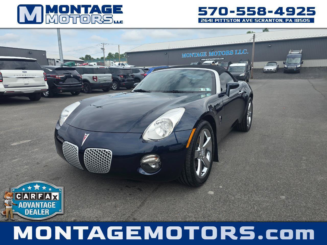 Used 2006 Pontiac Solstice Convertible w/ Premium Package RWD image 1