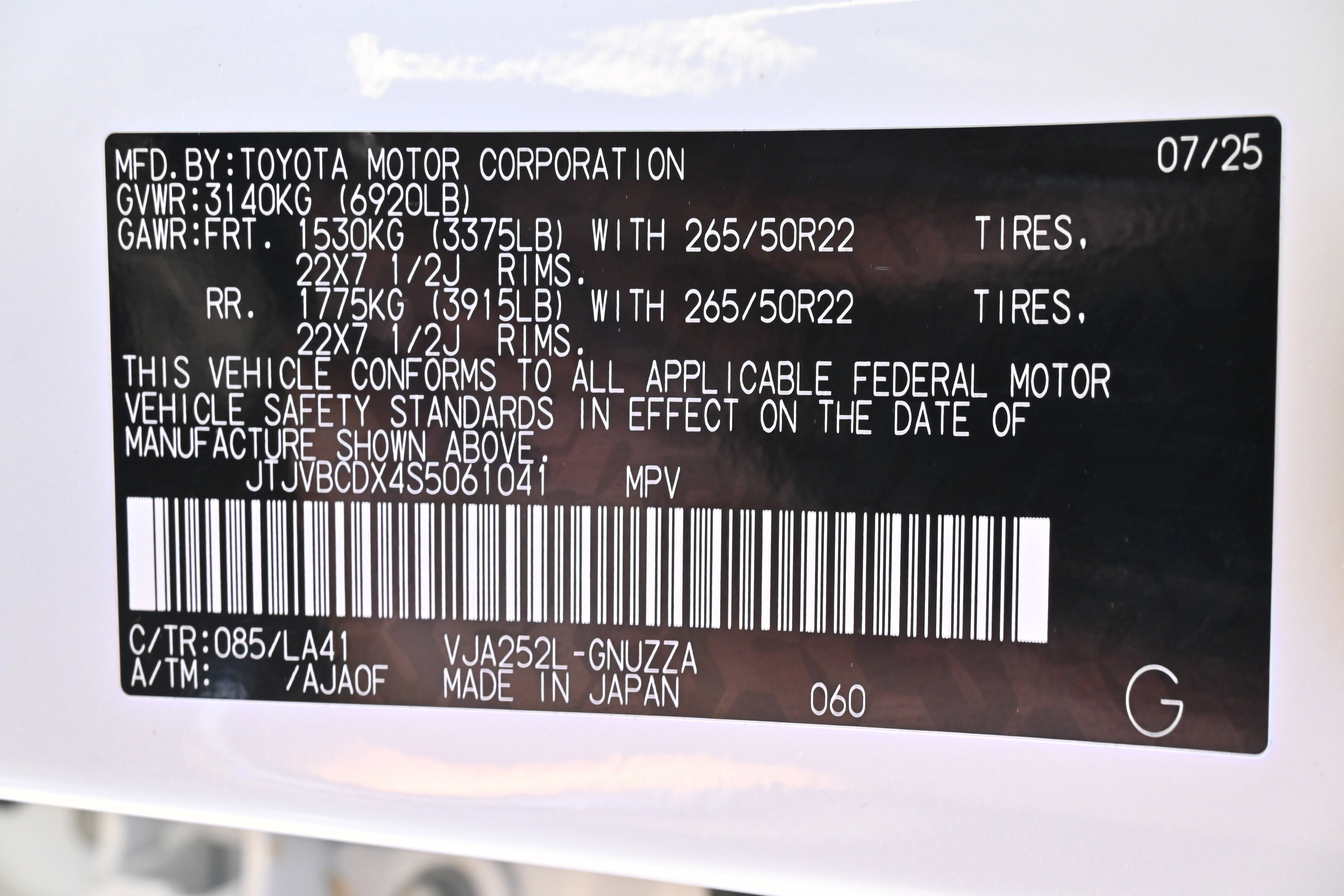 Used 2025 Lexus GX 550 GX 550 Luxury+ w/ Accessory Package (2T) image 38