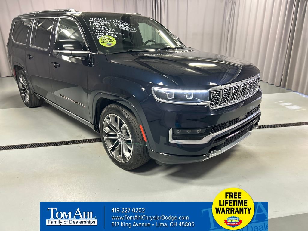 Used 2024 Jeep Grand Wagoneer L Series III w/ Rear Seat Video Group 1 AWD/4WD image 1
