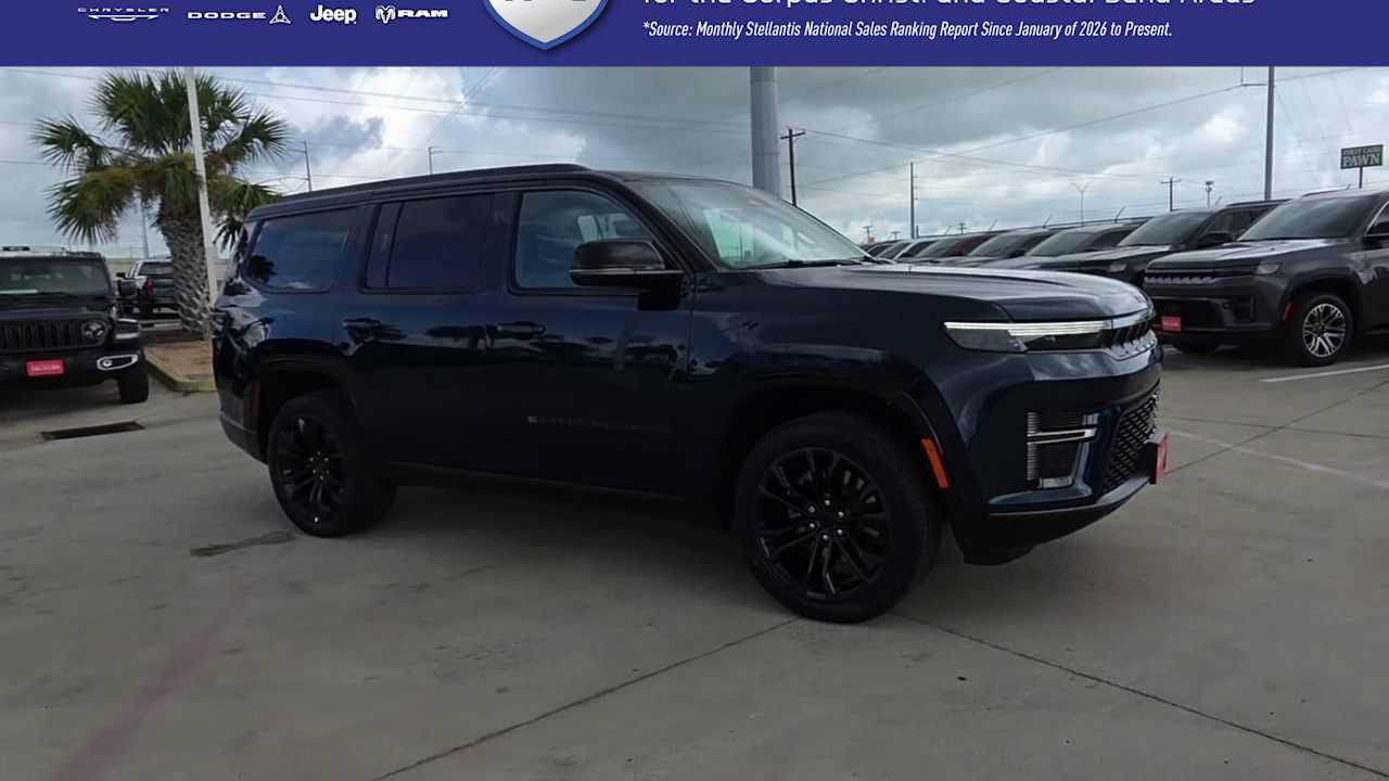 New 2026 Jeep Grand Wagoneer Summit w/ Rear Seat Video Group I AWD/4WD image 2
