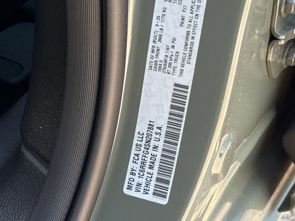 New 2025 RAM 1500 Big Horn image 17