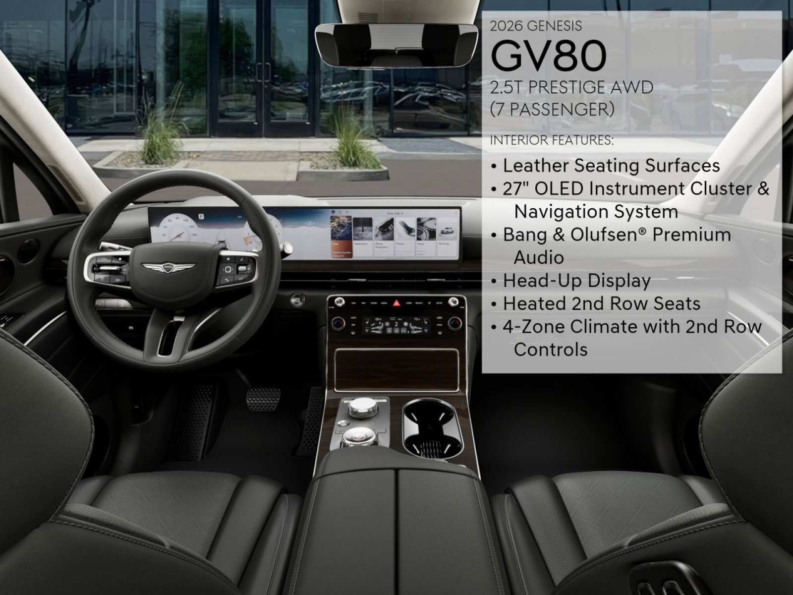 New 2026 Genesis GV80 2.5T Prestige image 15