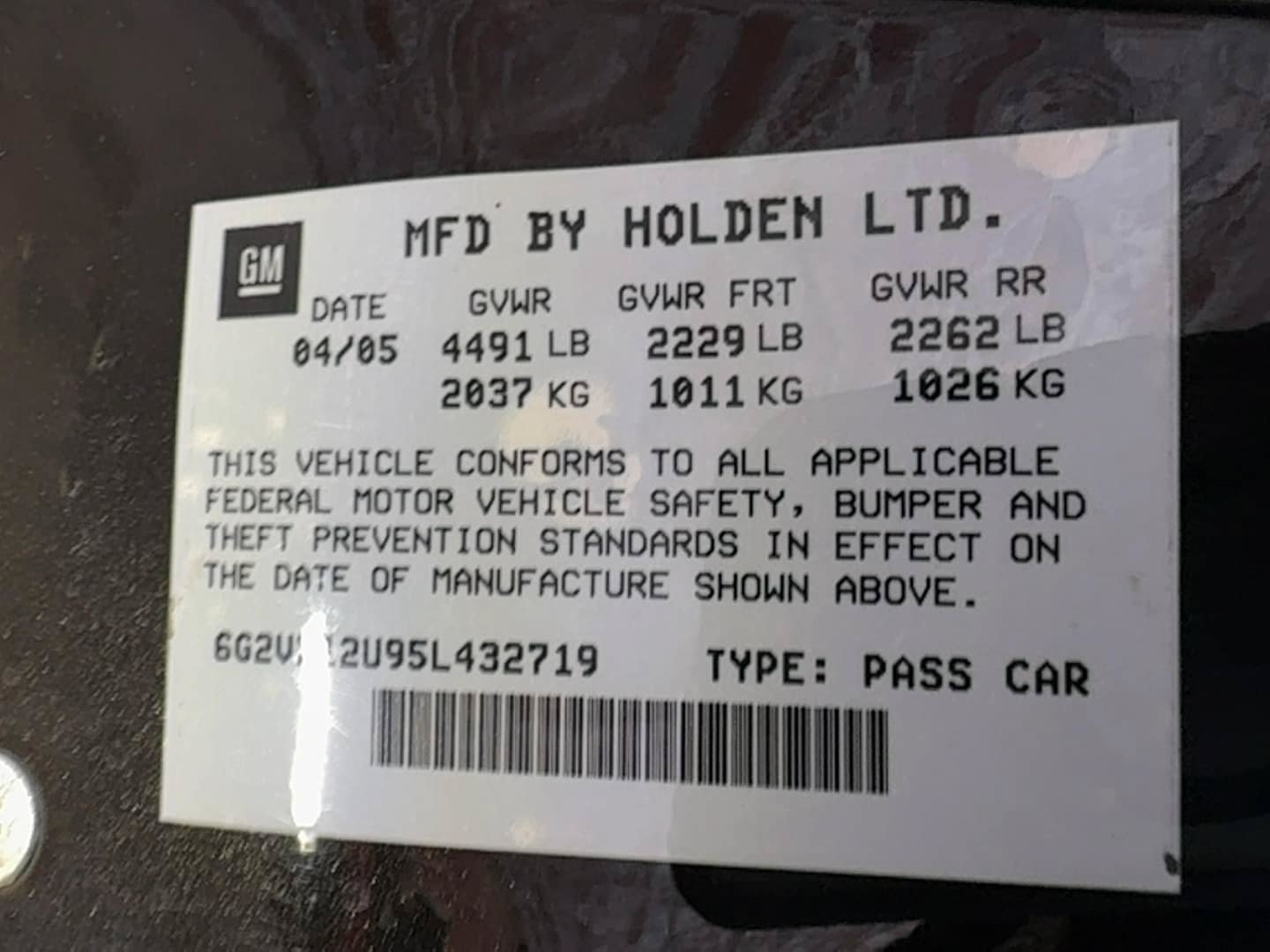 Used 2005 Pontiac GTO RWD image 47