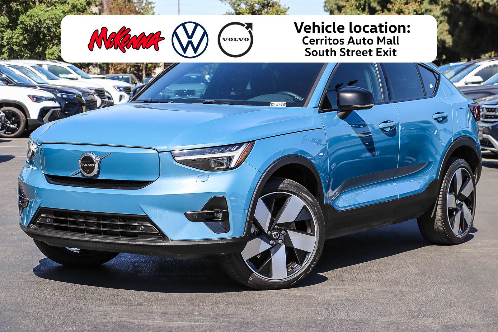 Used 2023 Volvo C40 P8 Recharge Ultimate w/ Protection Package Premier AWD/4WD image 1