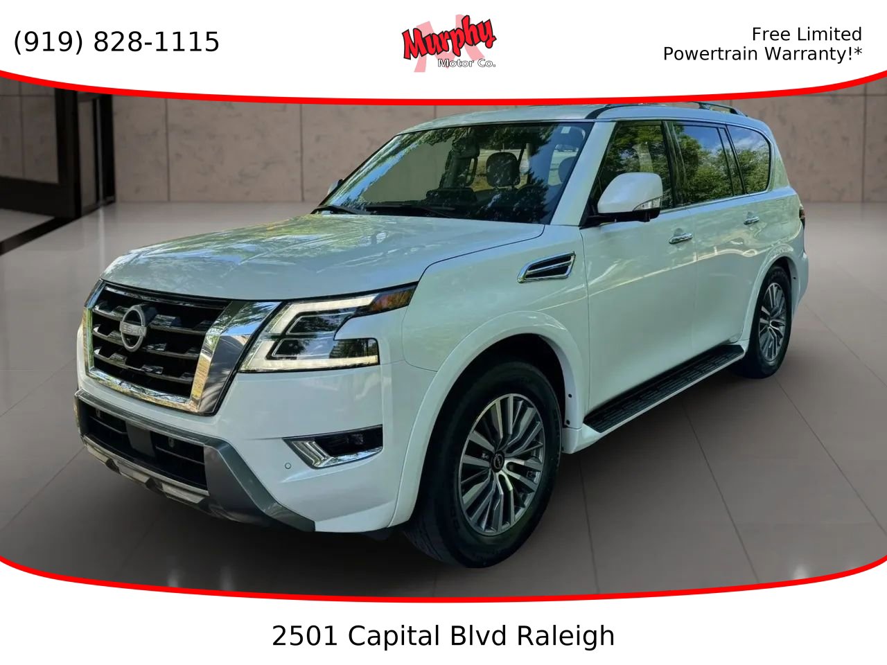 Used 2023 Nissan Armada SL w/ Captain's Chairs Package RWD image 1
