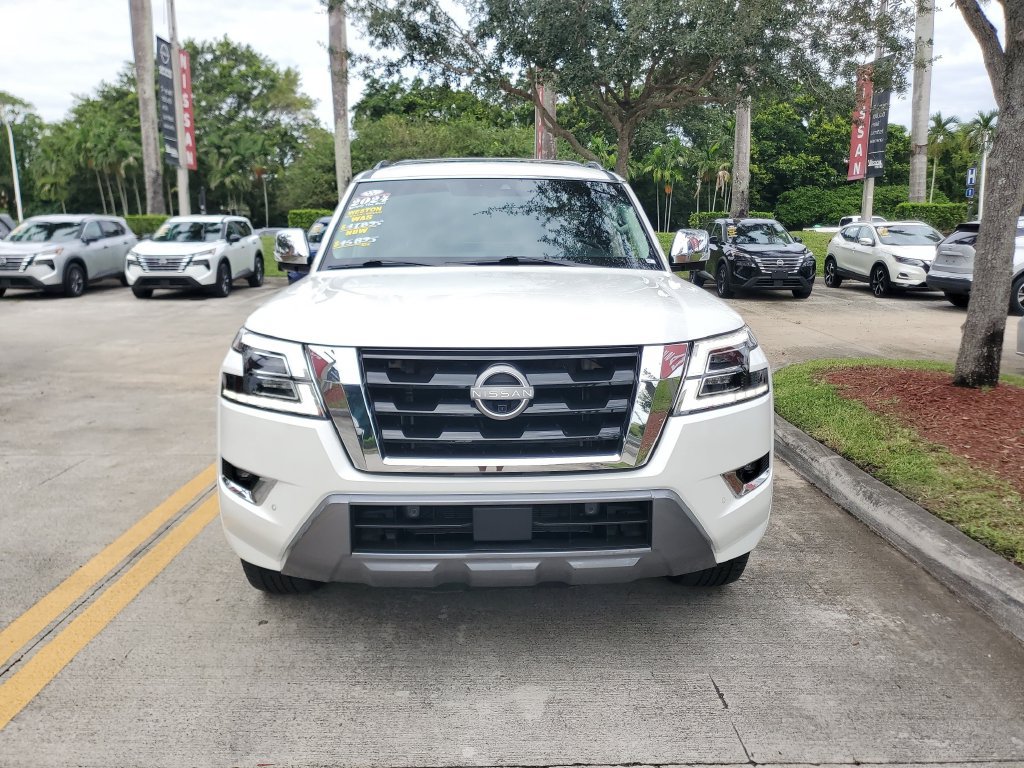 Certified 2024 Nissan Armada Platinum w/ Captain's Chairs Package RWD image 2