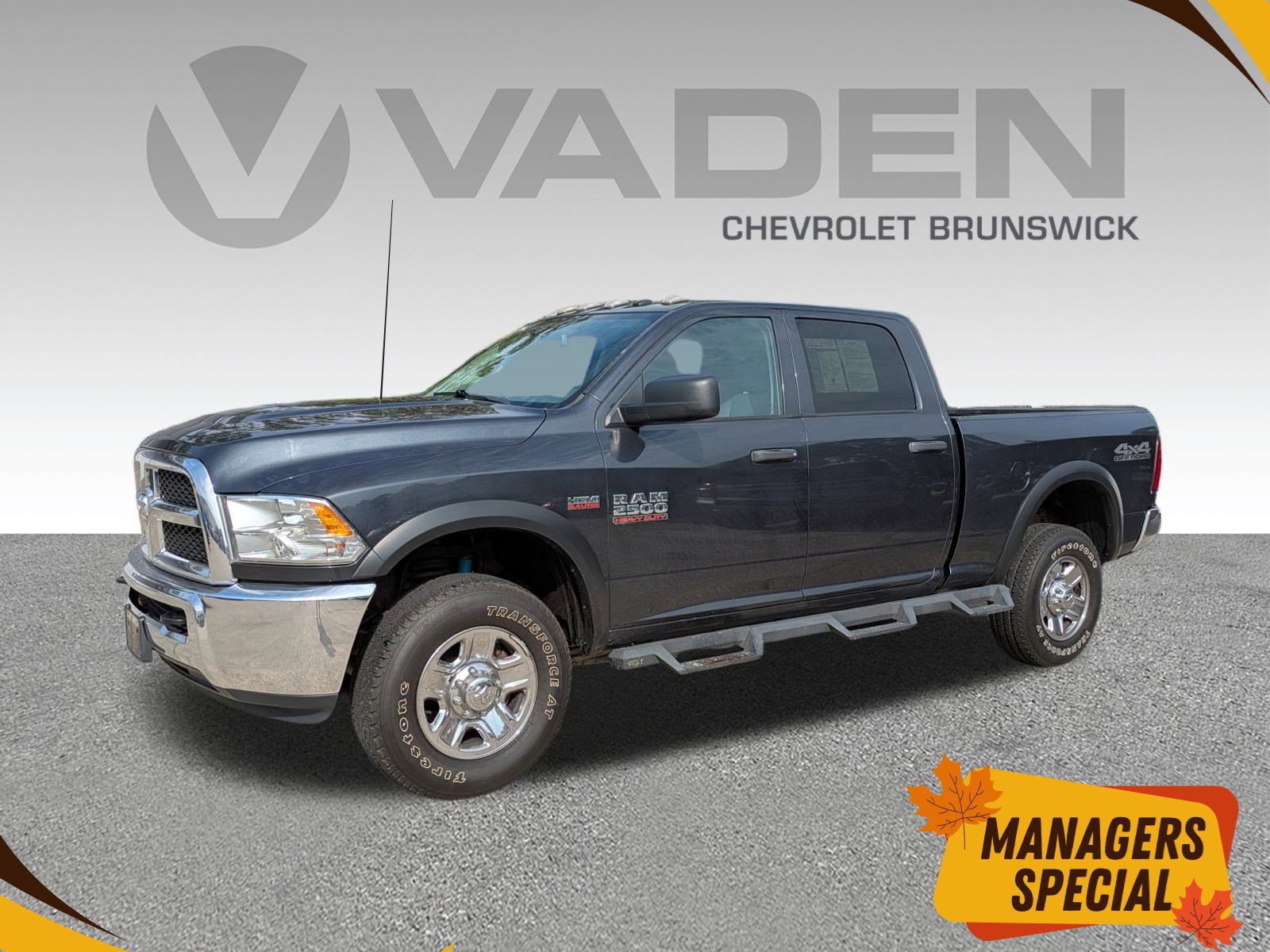 Used 2018 RAM 2500 Tradesman w/ Chrome Appearance Group