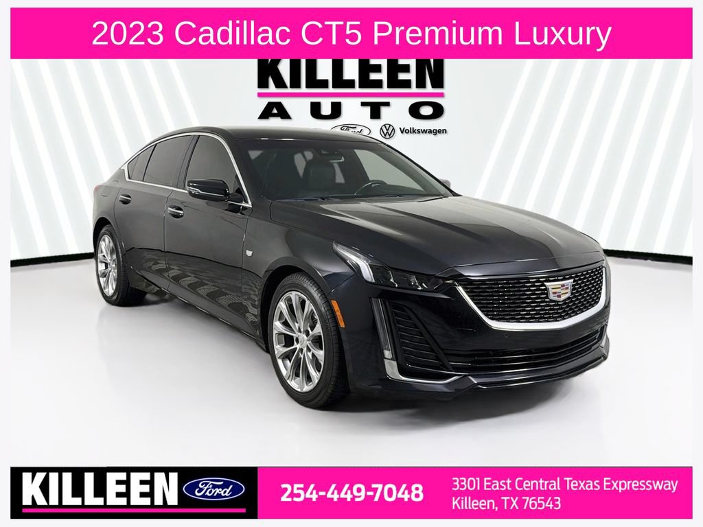 Used 2023 Cadillac CT5 Premium Luxury w/ Climate Package RWD image 1