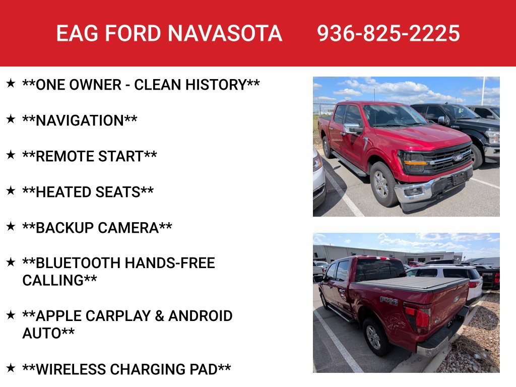 Used 2024 Ford F150 XLT w/ Equipment Group 302A MID AWD/4WD image 4