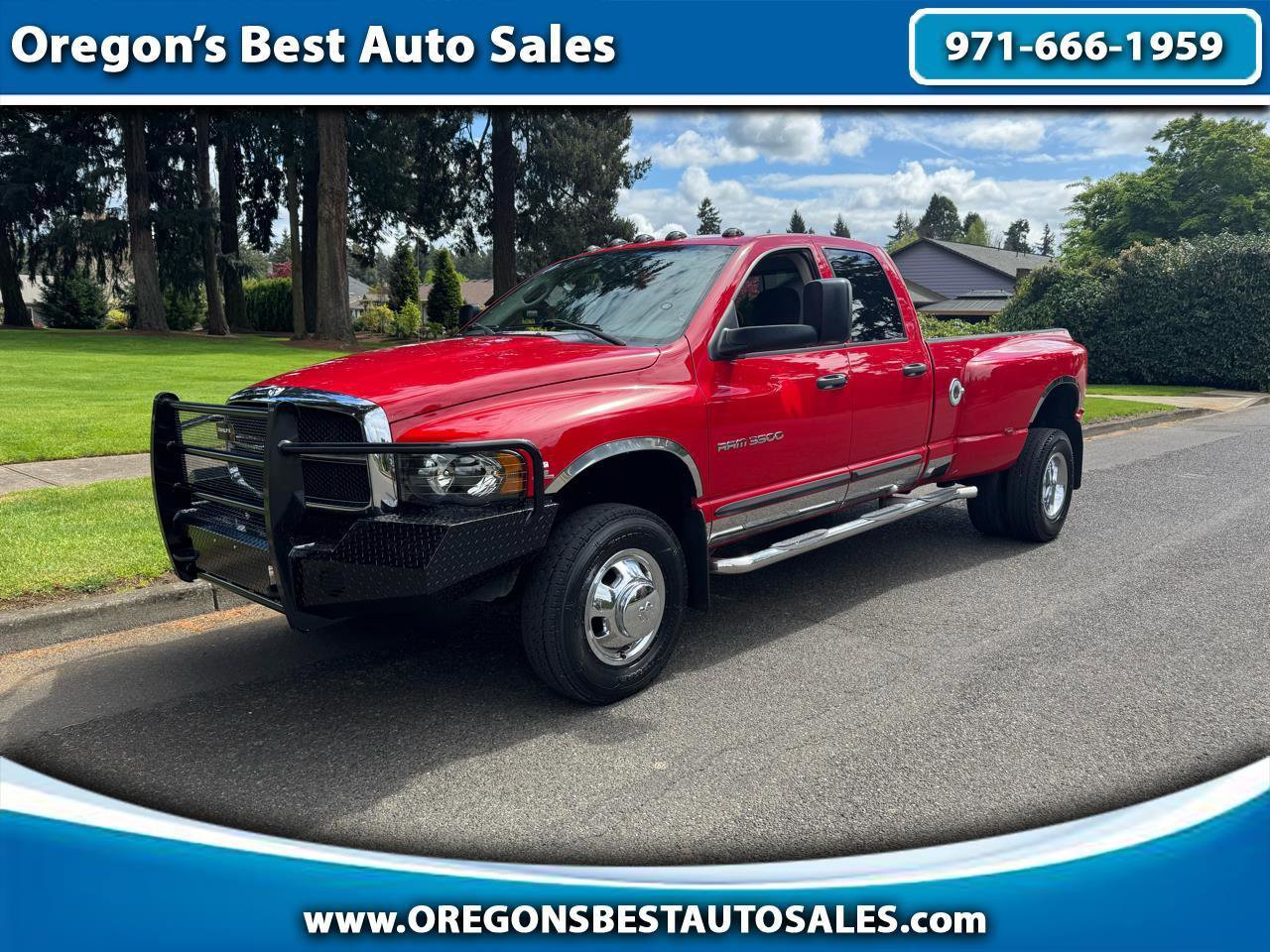 Used 2005 Dodge Ram 3500 Truck SLT w/ Quad Cab Big Horn Value Group AWD/4WD image 1