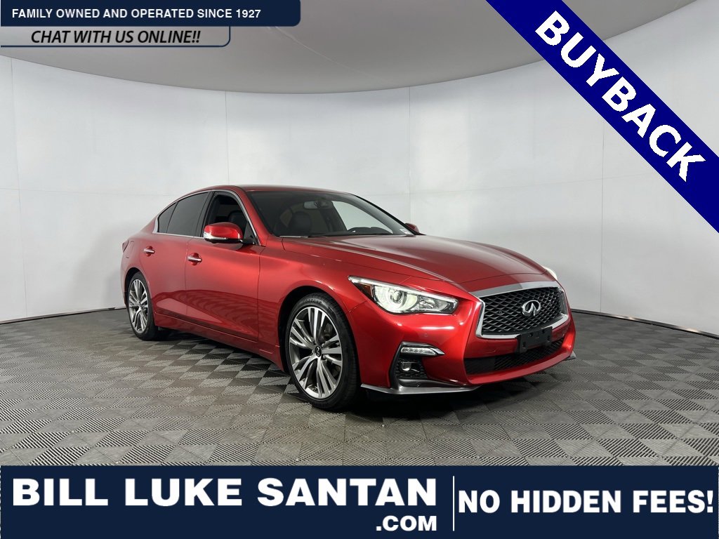 Used 2022 INFINITI Q50 Sensory