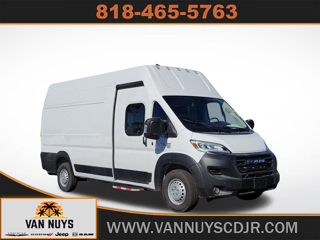 New 2024 RAM ProMaster 3500 w/ Delivery Van Package