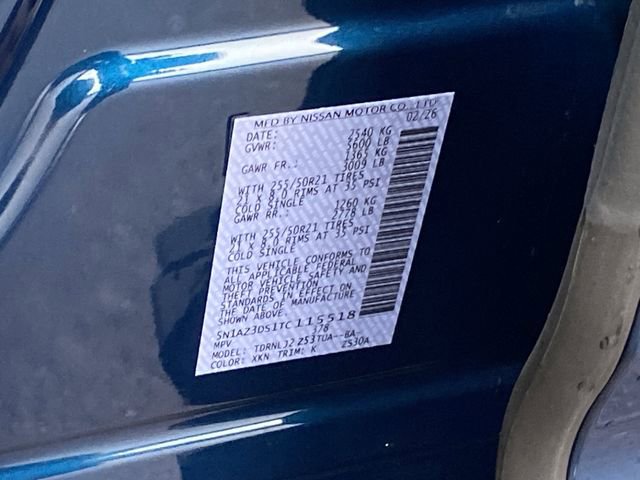 New 2026 Nissan Murano Platinum AWD/4WD image 37