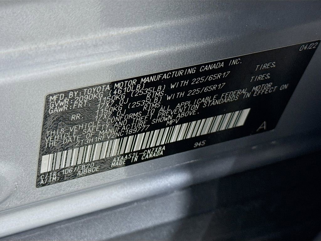 Used 2022 Toyota RAV4 LE FWD image 30