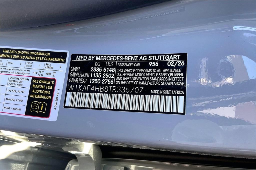 New 2026 Mercedes-Benz C 300 4MATIC Sedan image 13