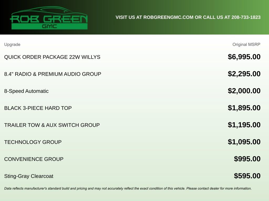 Used 2023 Jeep Wrangler Willys image 5