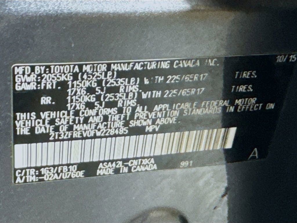 Used 2015 Toyota RAV4 LE image 38