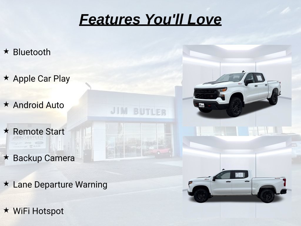 Used 2024 Chevrolet Silverado 1500 Custom Trail Boss AWD/4WD image 10