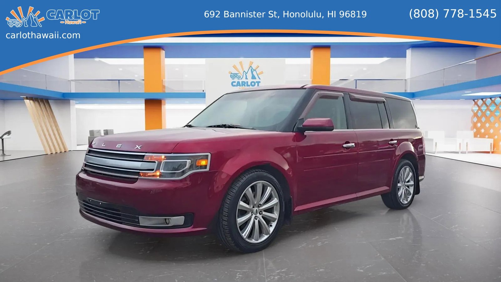 Used 2014 Ford Flex Limited w/ Equipment Group 302A AWD/4WD image 1