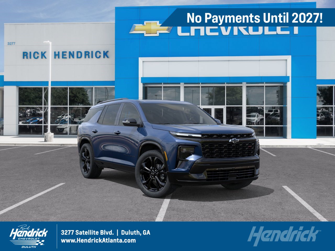 New 2027 Chevrolet Traverse RS